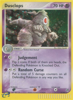 Dusclops - pokemon TCG Card