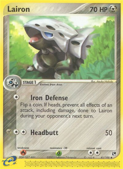 Lairon - Pokémon TCG Card