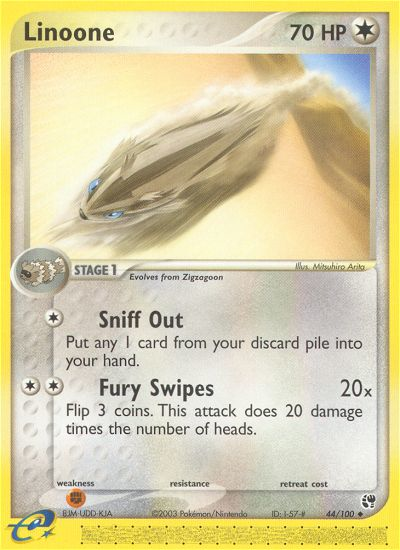 Linoone - Pokémon TCG Card