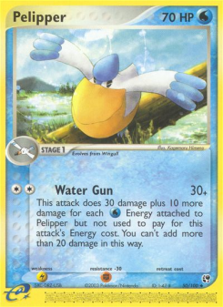 Pelipper - pokemon TCG Card