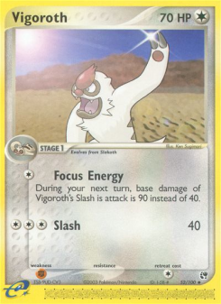 Vigoroth - pokemon TCG Card