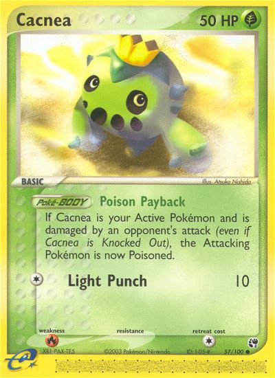 Cacnea - Pokémon TCG Card