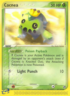 Cacnea - pokemon TCG Card