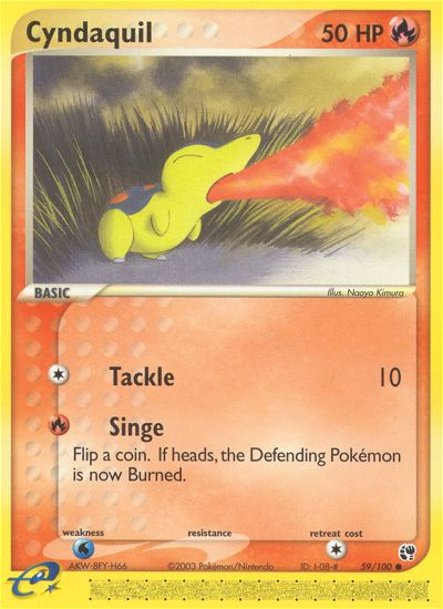 Cyndaquil - Pokémon TCG Card
