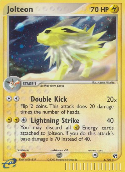 Jolteon - Pokémon TCG Card