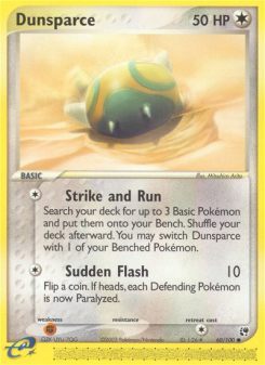Dunsparce - pokemon TCG Card