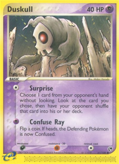 Duskull - pokemon TCG Card
