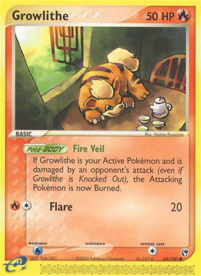 Growlithe - Pokémon TCG Card