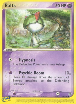 Ralts - pokemon TCG Card