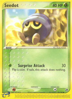 Seedot - pokemon TCG Card