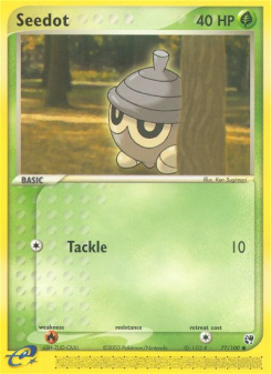 Seedot - pokemon TCG Card