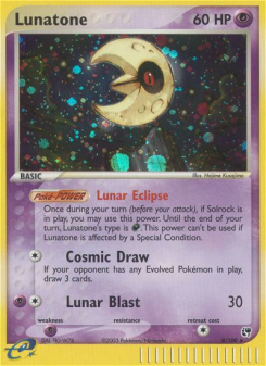 Lunatone - pokemon TCG Card