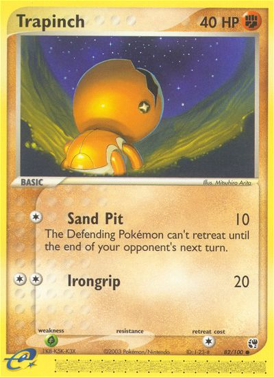 Trapinch - Pokémon TCG Card
