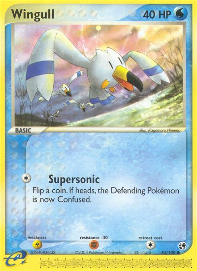 Wingull - Pokémon TCG Card