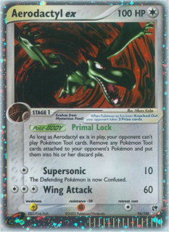 Aerodactyl ex - pokemon TCG Card