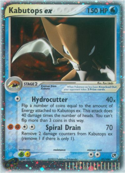 Kabutops ex - pokemon TCG Card