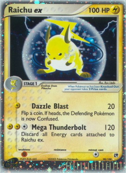 Raichu ex - pokemon TCG Card