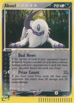 Absol - pokemon TCG Card