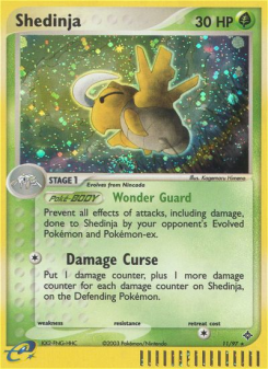 Shedinja - pokemon TCG Card