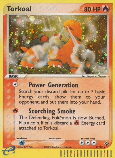 Torkoal - Pokémon TCG Card