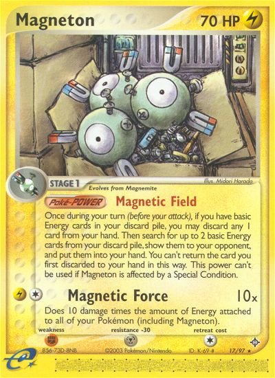 Magneton - Pokémon TCG Card
