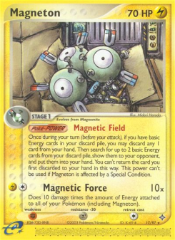 Magneton - pokemon TCG Card