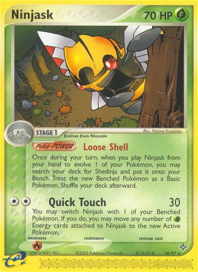 Ninjask - Pokémon TCG Card