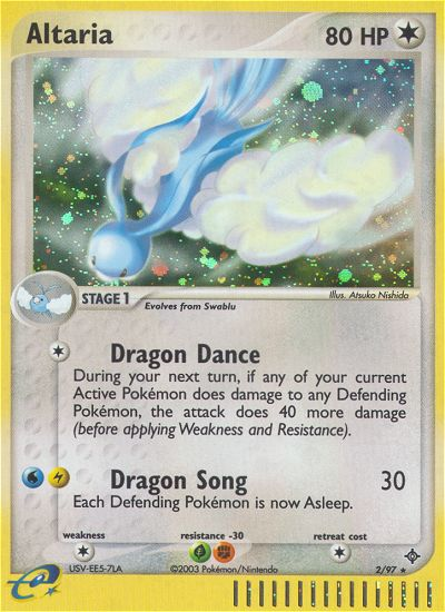Altaria - Pokémon TCG Card