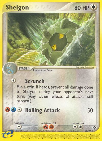 Shelgon - Pokémon TCG Card