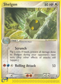 Shelgon - pokemon TCG Card