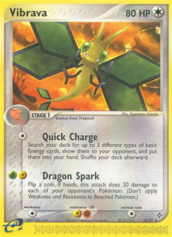 Vibrava - pokemon TCG Card
