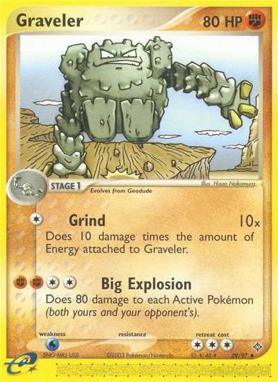 Graveler - Pokémon TCG Card