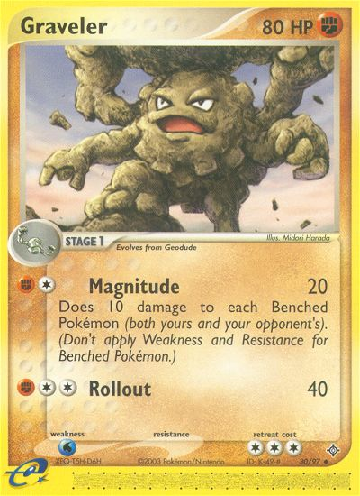 Graveler - Pokémon TCG Card
