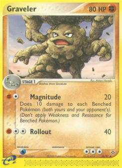 Graveler - pokemon TCG Card