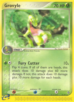 Grovyle - pokemon TCG Card