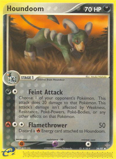 Houndoom - Pokémon TCG Card