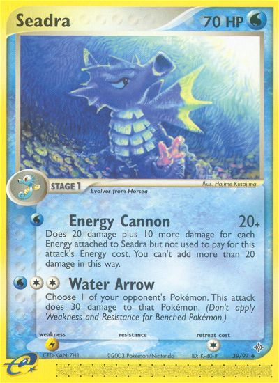 Seadra - Pokémon TCG Card