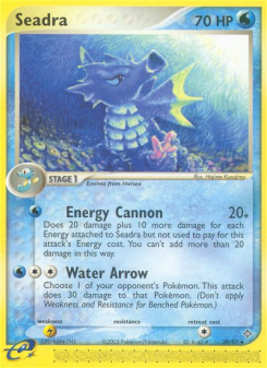 Seadra - pokemon TCG Card
