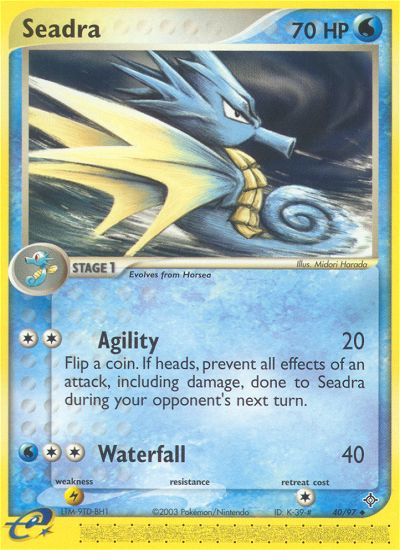Seadra - Pokémon TCG Card