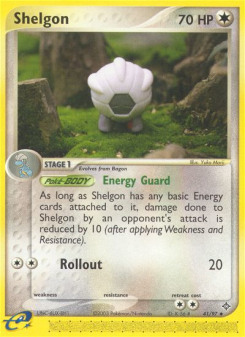 Shelgon - pokemon TCG Card
