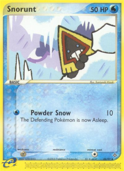 Snorunt - pokemon TCG Card