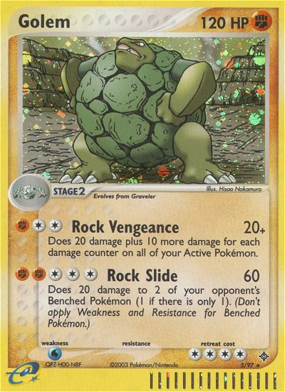 Golem - Pokémon TCG Card