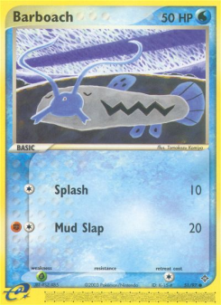 Barboach - pokemon TCG Card