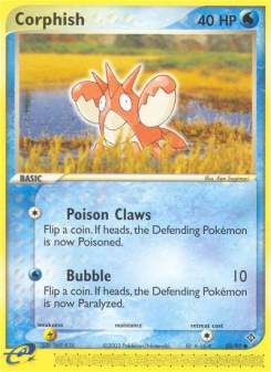 Corphish - pokemon TCG Card