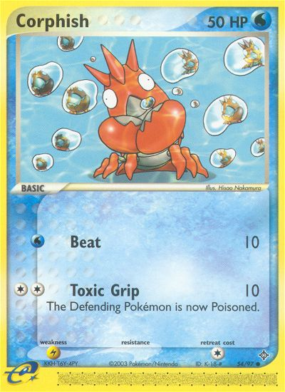 Corphish - Pokémon TCG Card