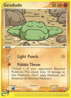 Geodude - pokemon TCG Card