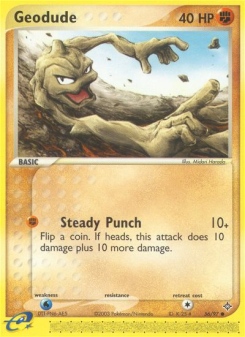 Geodude - pokemon TCG Card