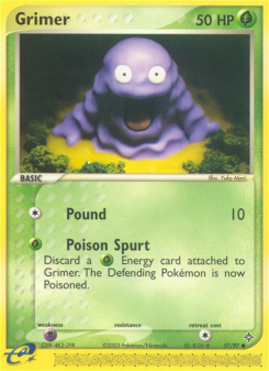 Grimer - pokemon TCG Card