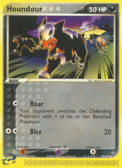 Houndour - pokemon TCG Card