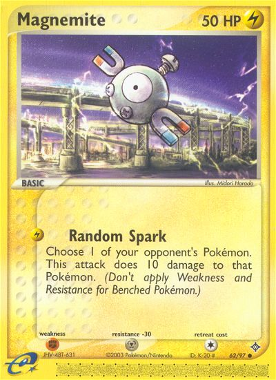Magnemite - Pokémon TCG Card